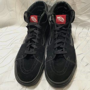 Vans Sk8 - Hi Black Classic Shoe, size US 10 Mens